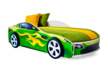 Детская кровать-машина Бондимобиль зеленый в Нальчике