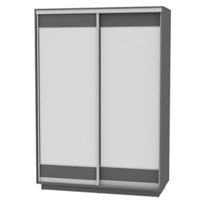 Шкаф 2-дверный Весенний HK5, 2155х1514х600 (D2D2), Графит в Нальчике