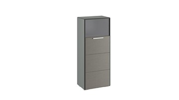 Шкаф Наоми комбинированный одностворчатый, цвет Фон серый, Джут ТД-208.07.28 в Нальчике