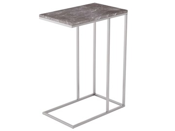 Придиванный столик Агами (серый мрамор) в Нальчике