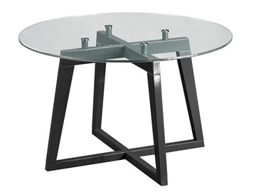 Стеклянный столик Рилле-445 (серый графит) в Нальчике