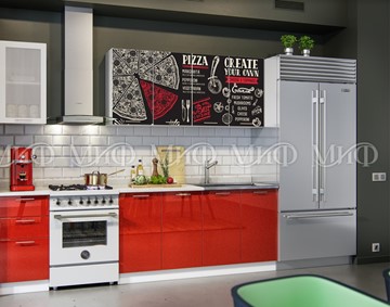 Кухонный гарнитур фотопечать Пицца 1,8 в Нальчике