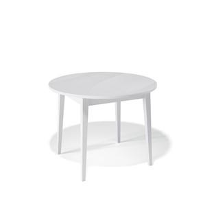 Стол со стеклянной столешницей Kenner 1000M (Белый/Стекло белое сатин) в Нальчике