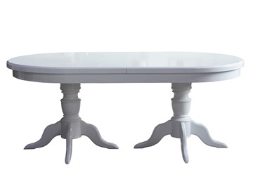 Стол обеденный овальный 3,0(3,5)х1,1 на двух тумбах, (стандартная покраска) в Нальчике