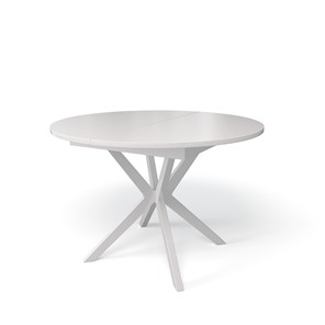 Стеклянный обеденный стол Kenner B1100 (Белый/Стекло белое сатин) в Нальчике