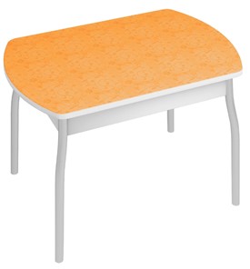 Обеденный стол Орфей-6, Оранжевые цветы в Нальчике