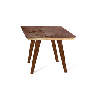 Керамический обеденный стол SHT-TU16 (4 шт.)/ТT8 60/60 (темный орех/прозрачный лак/коричневая сепия) в Нальчике