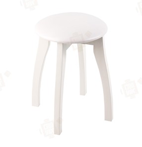 Кухонный стул Луго, аттика белый, каркас массив белый в Нальчике