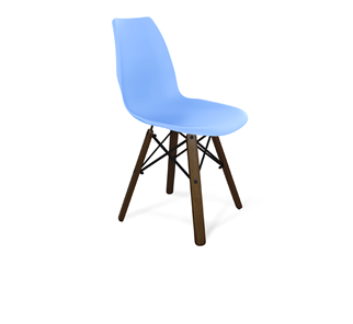 Кухонный стул SHT-ST29/S70 (голубой pan 278/темный орех/черный) в Нальчике