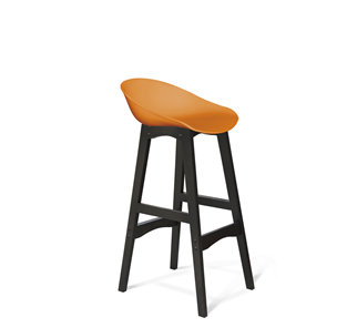 Барный стул SHT-ST19/S65 (оранжевый/венге) в Нальчике