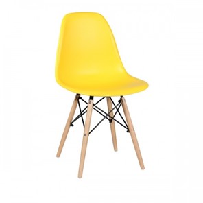 Кухонный стул EAMES DSW WX-503 PP-пластик желтый в Нальчике