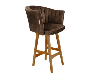 Полубарный стул SHT-ST42-1 / SHT-S65-1 (кофейный трюфель/светлый орех) в Нальчике