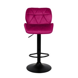 Барный стул Кристалл  WX-2583 белюр бордовый в Нальчике