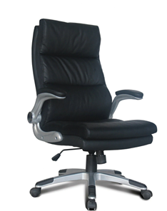 Кресло офисное Brabix BRABIX "Fregat EX-510", рециклированная кожа, черное, 530863 в Нальчике