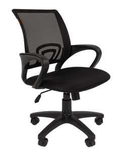 Офисное кресло CHAIRMAN 696 black Сетчатый акрил DW62 черный в Нальчике