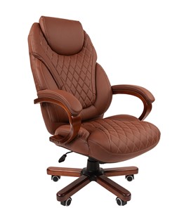 Офисное кресло CHAIRMAN 406, коричневый в Нальчике