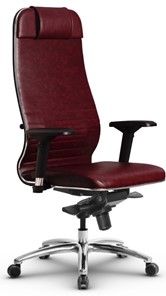 Кресло офисное Metta L 1m 38K2/4D мультиблок, нижняя часть 17838 бордовый в Нальчике