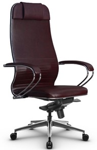 Кресло офисное Metta L 1m 38K2/K мультиблок, нижняя часть 17839 бордовый в Нальчике