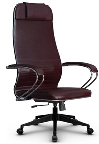 Кресло офисное Metta L 1m 38K2/K топган, нижняя часть 17832 бордовый в Нальчике