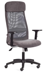 Офисное кресло PROFIT PLT флок/ткань, серый, 29/W-12, арт.20537 в Нальчике
