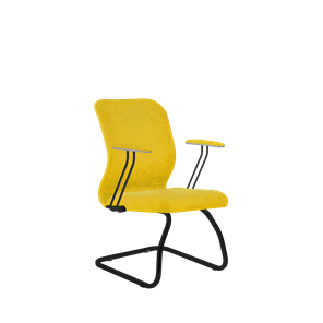 Кресло компьютерное SU-Mr-4/подл.079/осн.008 желтый в Нальчике