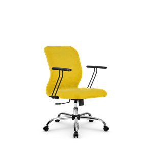 Кресло SU-Mr-4/подл.109/осн.003  желтый в Нальчике