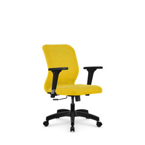 Офисное кресло SU-Mr-4/подл.200/осн.001 желтый в Нальчике