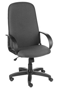 Компьютерное кресло ДамОфис Амбасадор JP15/1 серый ромбик в Нальчике