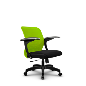 Компьютерное кресло SU-M-4/подл.160/осн.001, Зеленый/Черный в Нальчике