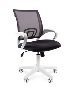 Кресло офисное CHAIRMAN 696 white, tw12-tw04 серый в Нальчике