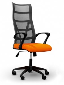 Кресло ДамОфис 5600, оранж/черное в Нальчике