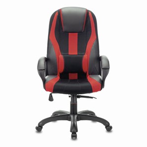 Компьютерное кресло Brabix Premium Rapid GM-102 (экокожа/ткань, черное/красное) 532107 в Нальчике