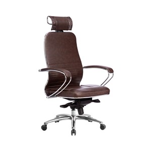 Офисное кресло Samurai KL-2.04, темно-коричневый в Нальчике