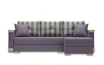 Угловой диван Serena 210 (Uno roze grey + kenturi sage) в Нальчике