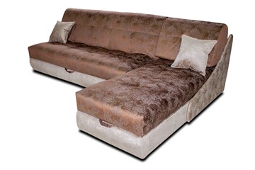 Угловой диван с оттоманкой Аккордеон-Z (сп.м. 800х2050) в Нальчике