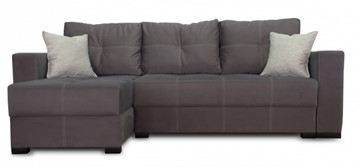 Угловой диван Fashion soft 210 (Uno grey + Brix latte) в Нальчике