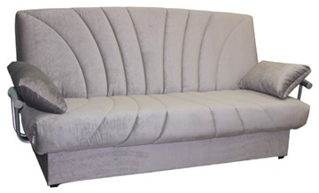 Прямой диван Hit-Divan Рио с металлическими подлокотниками в Нальчике