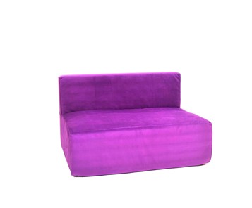 Кресло бескаркасное Тетрис 100х80х60, фиолетовое в Нальчике
