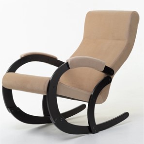Кресло-качалка Корсика, ткань Amigo Beige 34-Т-AB в Нальчике