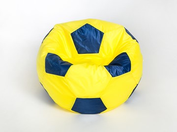Кресло-мешок Мяч малый, желто-синий в Нальчике