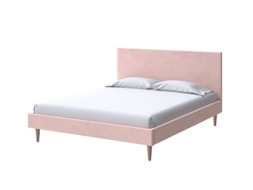 Кровать Claro 160х200, Велюр (Ultra Розовый мусс) в Нальчике