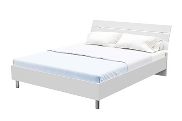 Кровать 2-спальная Rest 1, 180х200, ЛДСП (Белый) в Нальчике