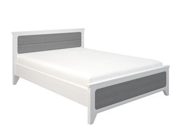 2-спальная кровать Боринское Соня 1400, Белый/Серый в Нальчике