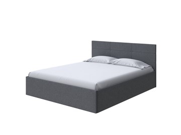 Кровать 2-х спальная Vector Plus 160х200, Рогожка (Savana Grey (серый)) в Нальчике
