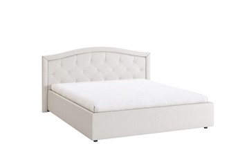Кровать 2-спальная Верона 1,6 белый (экокожа) в Нальчике
