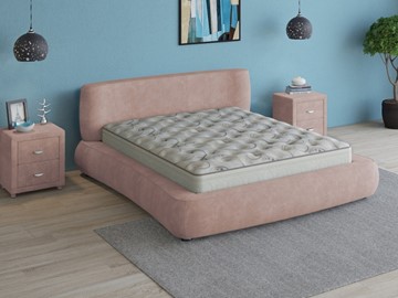 Кровать двуспальная Zephyr 180х200, (Велсофт Винтажный розовый) в Нальчике
