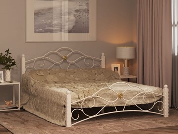 Кровать в спальню Гарда 3, 160х200, белая в Нальчике