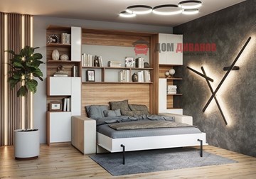 Кровать-шкаф с диваном DetalMaster Дина, 1600х2000 в Нальчике