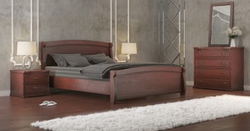 Спальная кровать Магнат 160*200 с основанием в Нальчике