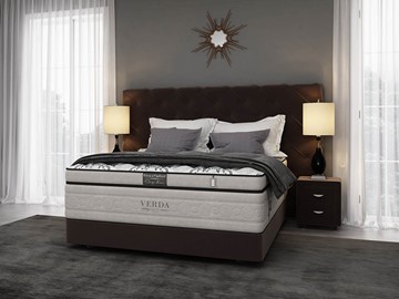 Кровать 2-спальная Style/Podium M 160х200, Флок (Велсофт Спелая слива) в Нальчике